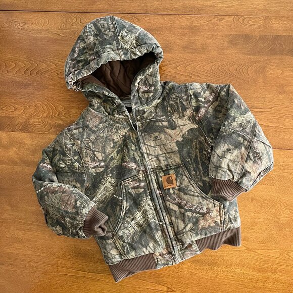 Carhartt camo jacket XXS 4-5